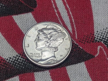 1941-D Mercury Silver Dime *BU*