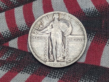 *XF+* 1923 Standing Liberty Quarter