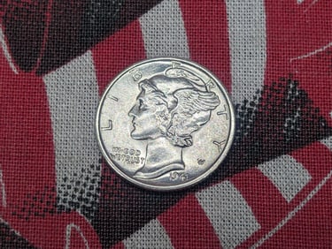 1941-S Mercury Silver Dime *BU*