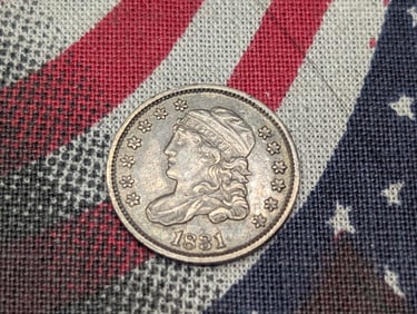 1831 Capped Bust Half Dime