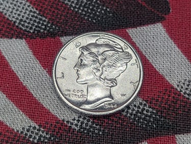 1944-S Mercury Silver Dime *BU*