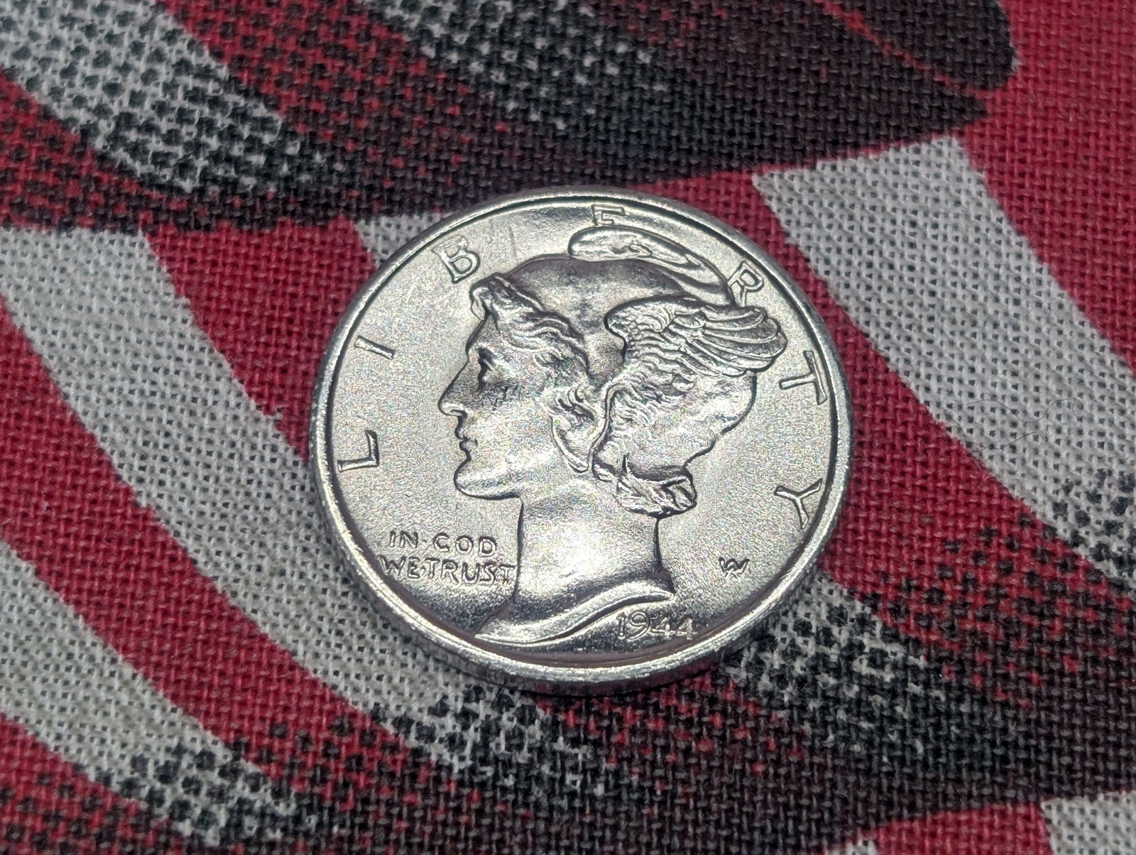1944-S Mercury Silver Dime *BU* (1 of 2)