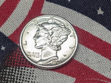 1942-D Mercury Silver Dime *BU*