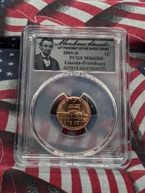 2009-D Lincoln Presidency Cent - PCGS MS66 RD