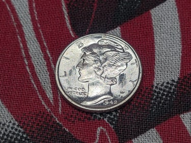 1942 Mercury Silver Dime *BU*