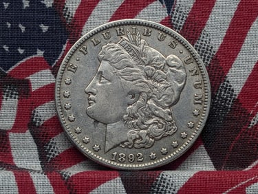 1892-O Morgan Silver Dollar