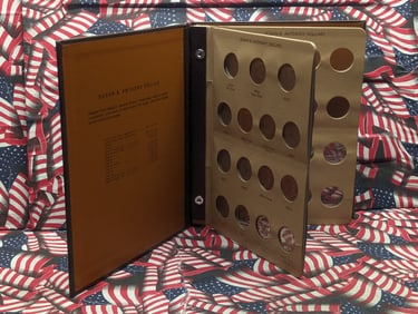 Partial Collection of Susan B. Anthony Dollars in Dansco Album - Including Proof Only Issues