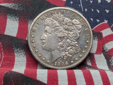 1886-S Morgan Silver Dollar