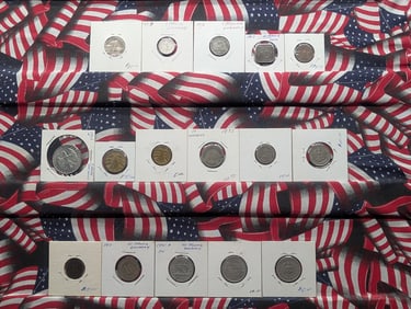 16 Pieces - German Coins.