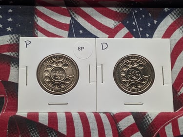 2020 P & D Uncirculated American Innovation Dollar, Massachusetts (MA)