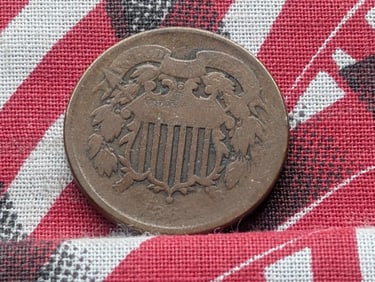1864 Two Cent Piece - Civil War Era!