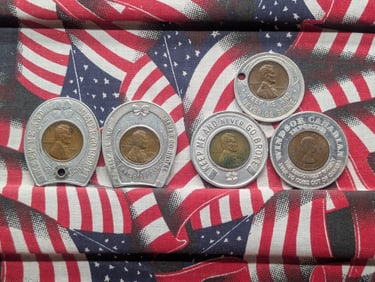 5 - Encased Pennies.