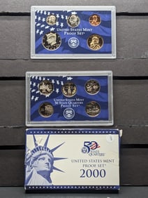2000-S US Proof Set w/State Quarters