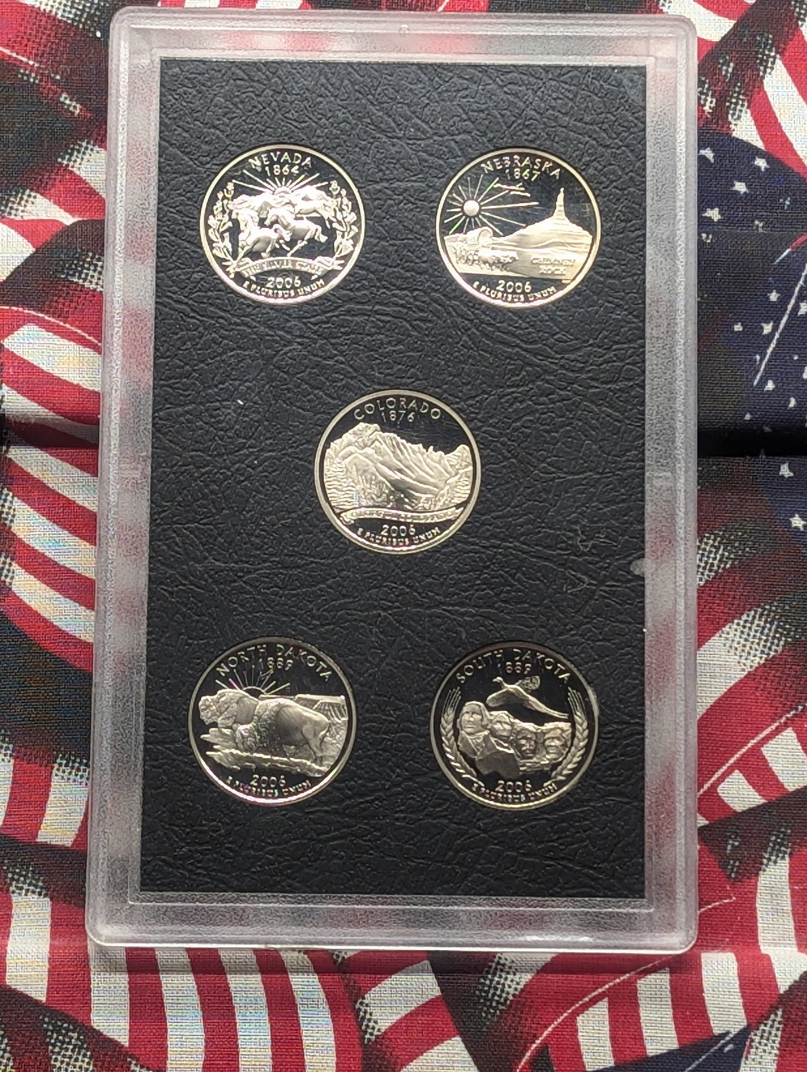 2006-S Proof State Quarter Set from US Mint American Legacy Set (1 of 2)