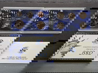 2002-S US Proof Set w/State Quarters
