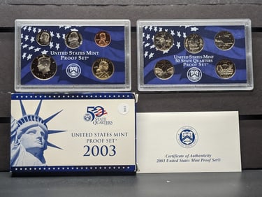 2003 -S US Proof Set w/State Quarters