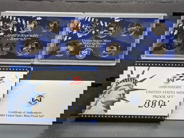 2004 -S US Proof Set w/State Quarters