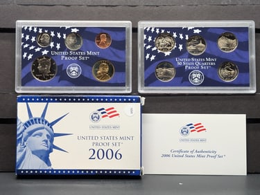 2006 -S US Proof Set w/State Quarters