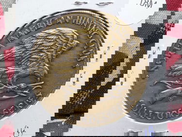 2002 North American Hunting Club Predators of North America "Mountain Lion" Medal