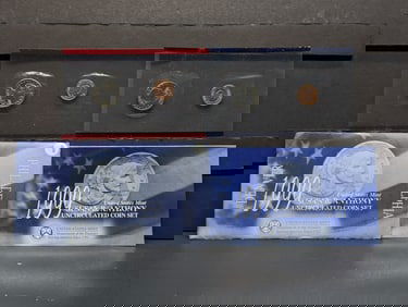 1999 P & D Susan B. Anthony UNC Coin Set