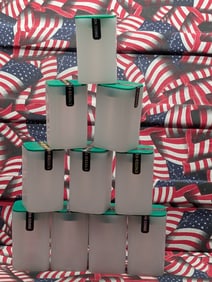 (10) New Plastic Coin Tubes - Holds Large Dollars