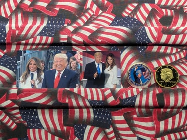 Trump Magnets & Tokens, No Gold, Novelty