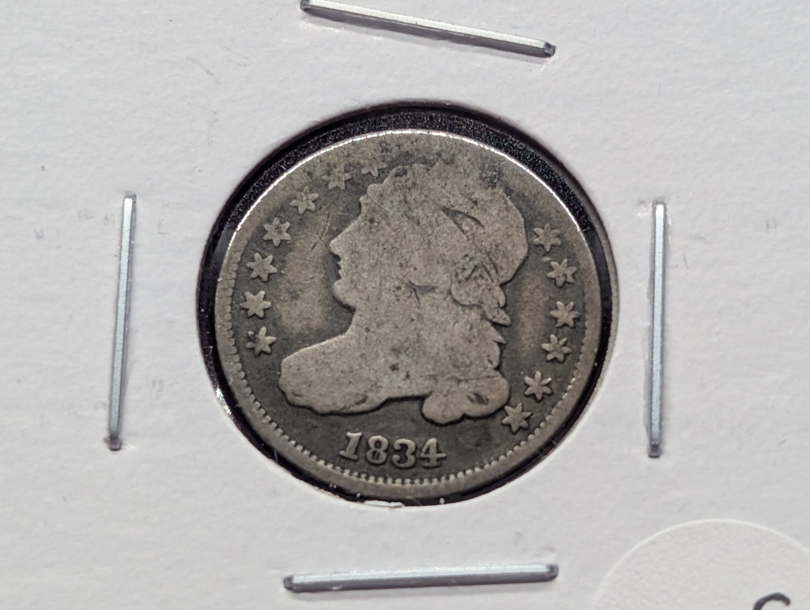 KEY 1934 Capped Bust Dime: KEY 1934 Capped Bust Dime