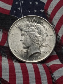 1924 Peace Dollar MS