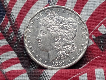 1881-O Morgan Silver Dollar, HIGH GRADE