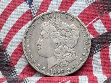 1887-O Morgan Silver Dollar