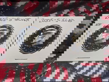 2005-S Clad Proof & 90% Silver Proof Kennedy Half Dollars