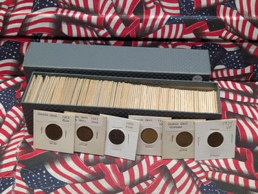 95+/- Canada Cents. 1920-1938. Most 1930's. No Key Dates. Circulated.