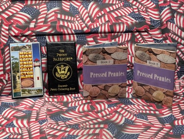 Elongated Coin Collection. 88 Pieces.