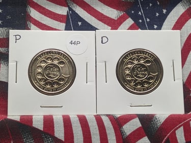 2020 P & D Uncirculated American Innovation Dollar, Massachusetts (MA)