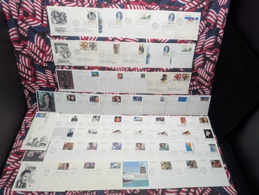 (50) Assorted First Day Cachets All Mint