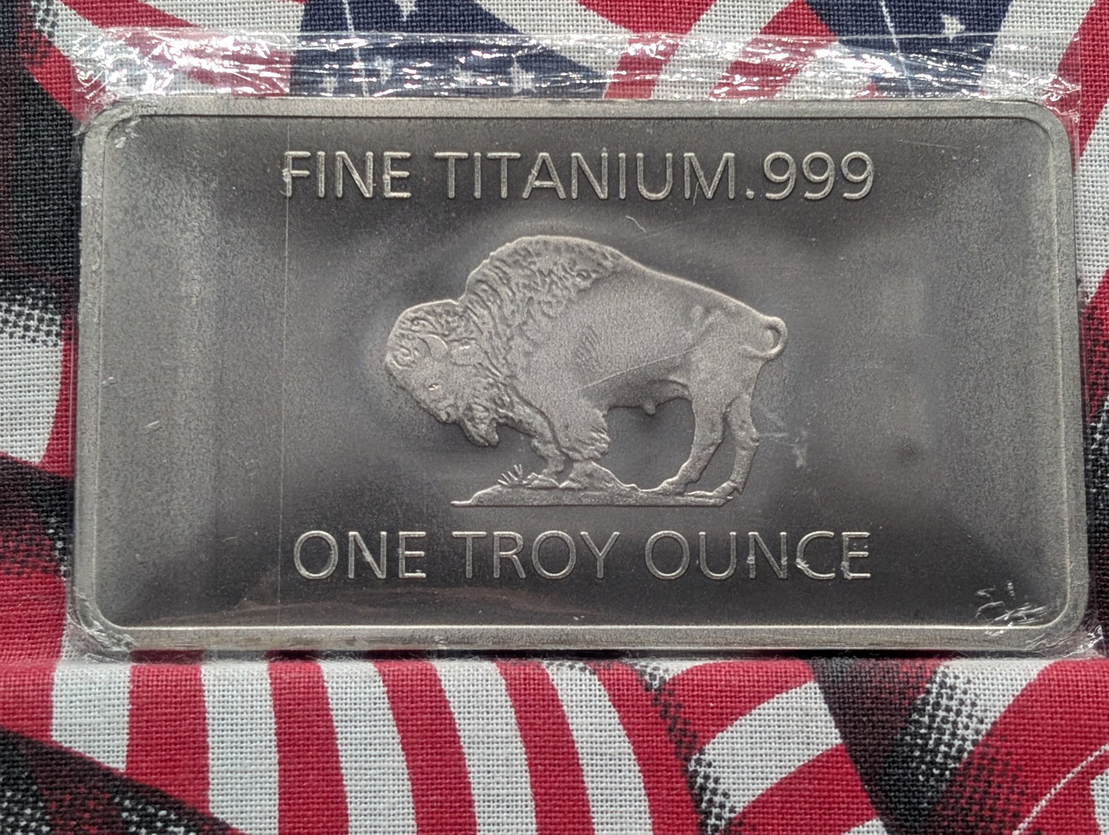 1 Ounce-.999 Pure Titanium-Buffalo Style, BU: 1 Ounce-.999 Pure Titanium-Buffalo Style, BU