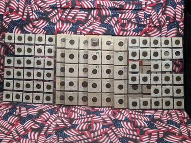 Large Lot Of Pre-1940 Lincoln Cents.