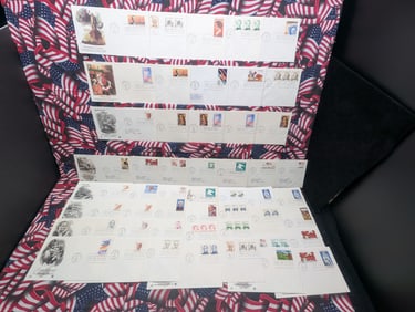 (50) Assorted First Day Cachets All Mint