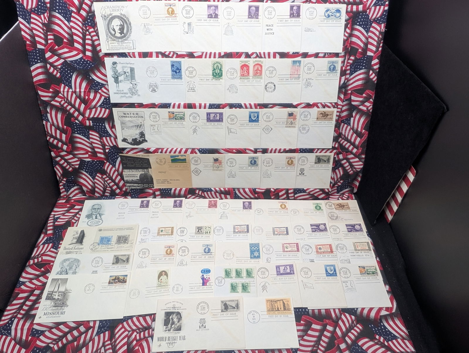 (50) Assorted First Day Cachets All Mint (1 of 13)