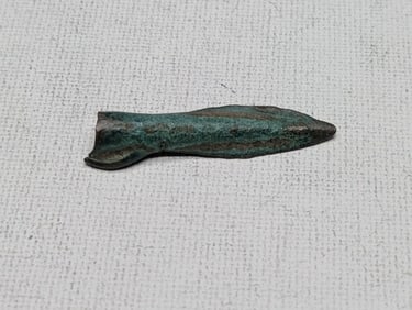 Roman Bronze Barbed Arrowhead, VERY RARE, Over 1,500 Years Old!