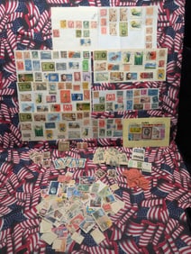 Lot of Assorted Foreign Postage Stamps