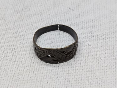 Pirate Era Bronze Ring, Very Rare, Over 300 Years Old!