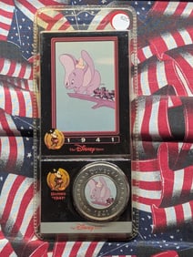 Disney's-DUMBO, 1941-Harder to Find, Brand new in Plastic Case, Great gift!