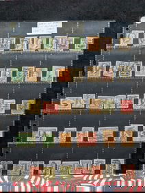 Sheet of Rare 1800's to Early 1900's U.S. Stamps