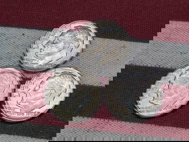 Three 1963-D, UNC, 90% Silver, Roosevelt Dimes, 66 Years Old