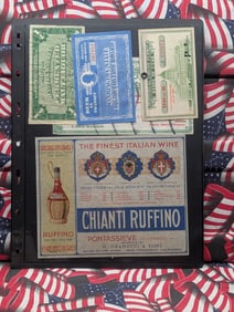 Sleeve of Assorted Tax Stamps All Mint