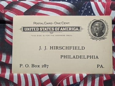 Rare U.S. Post Card Scott# UX14