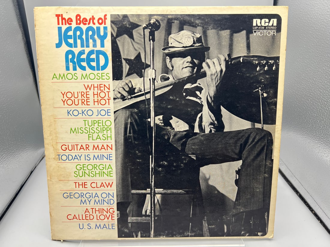 1972 Jerry Reed The Best of Jerry Reed Vinyl Album - LSP-4729 (1 of 5)