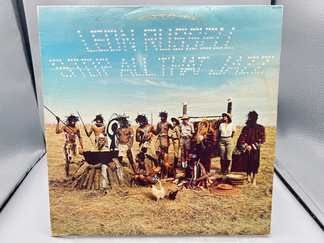 1974 Leon Russell Stop All That Jazz Vinyl Album - SR-2108: 1974 Leon Russell Stop All That Jazz Vinyl Album - SR-2108 - Records untested by auction house for play quality. All items are sold as is.