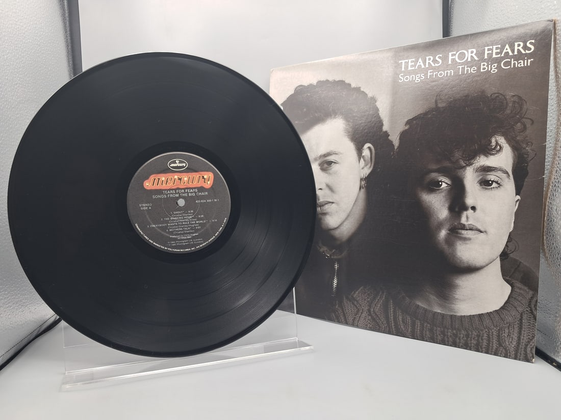 1985 Tears For Fears Songs From The Big Chair Vinyl Album - 422-824 300-1 M-1 (1 of 8)